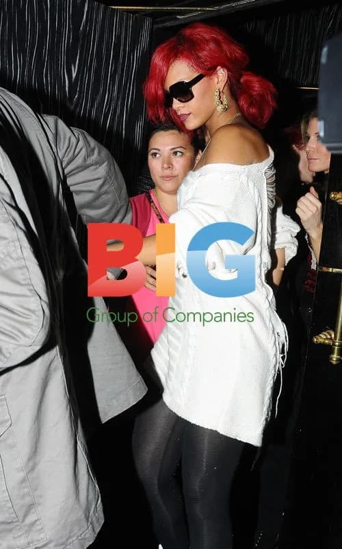 Rihanna Leaving Whisky Mist Club