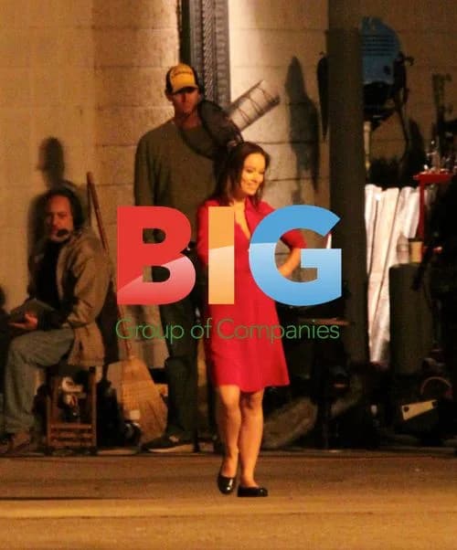 Justin Timberlake and Olivia Wilde on "I'm.Mortal" set