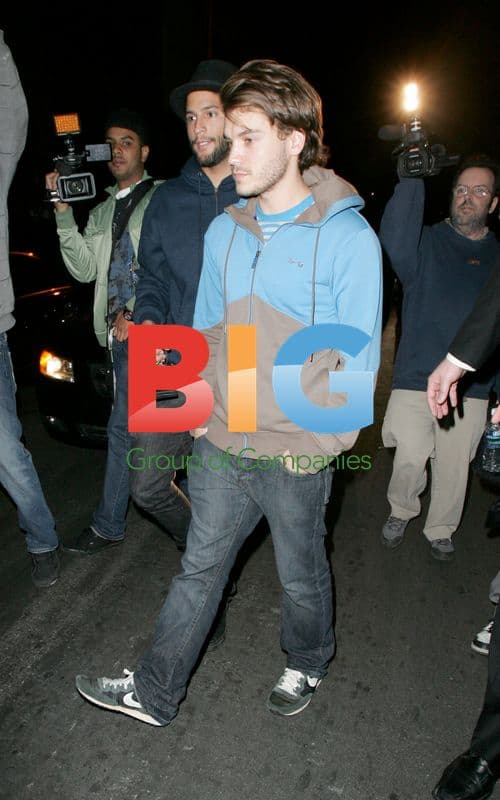 Emile Hirsch Arriving at Premiere Nightclub