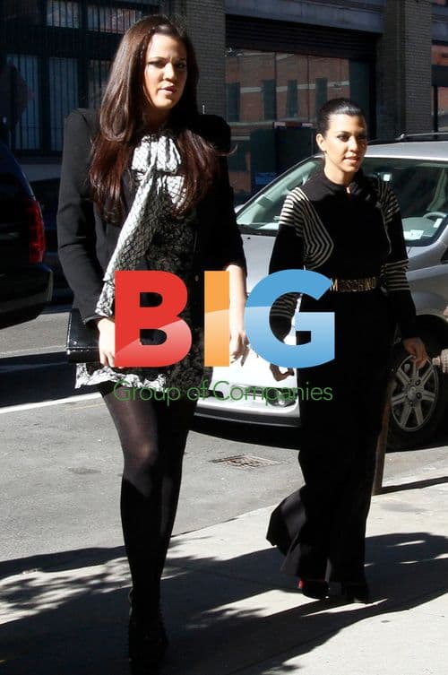 Kardashian Sisters Shopping in NYC