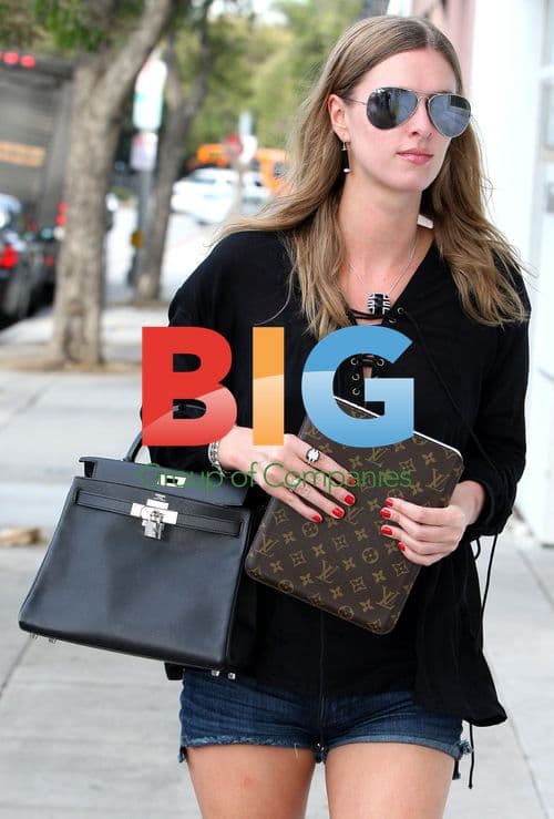 Nicky Hilton Visits Salon in Beverly Hills