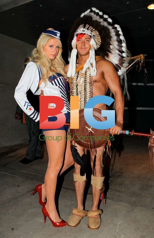 Paris Hilton in Halloween Costume