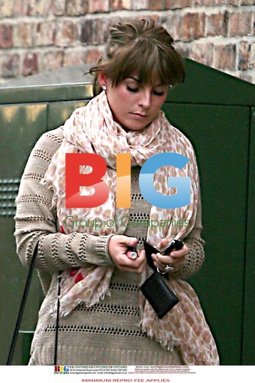 Coleen Rooney Leaving Beautician