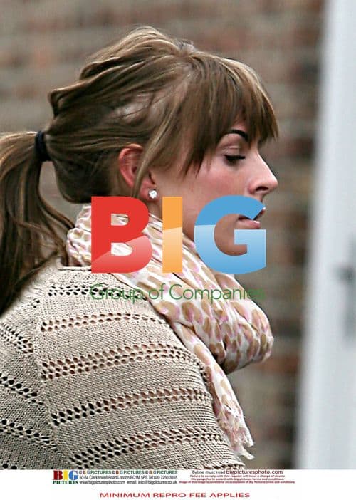 Coleen Rooney Leaves Salon