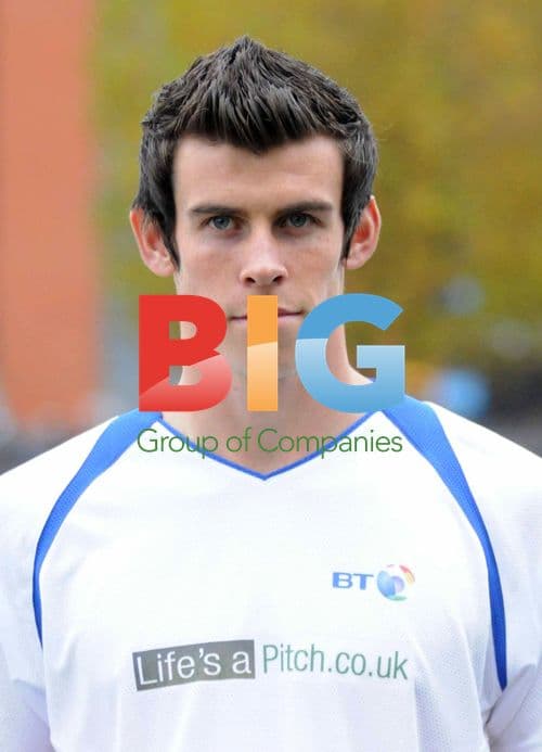 Gareth Bale at South Bank, London