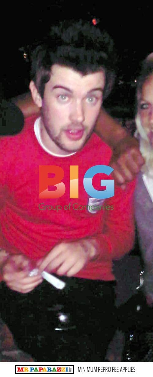 Jack Whitehall and Kelly Brook