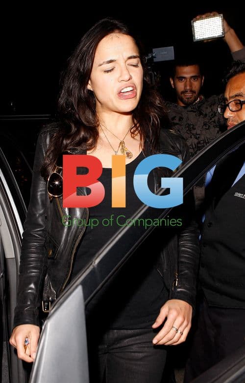 Michelle Rodriguez Leaves Madeo Restaurant