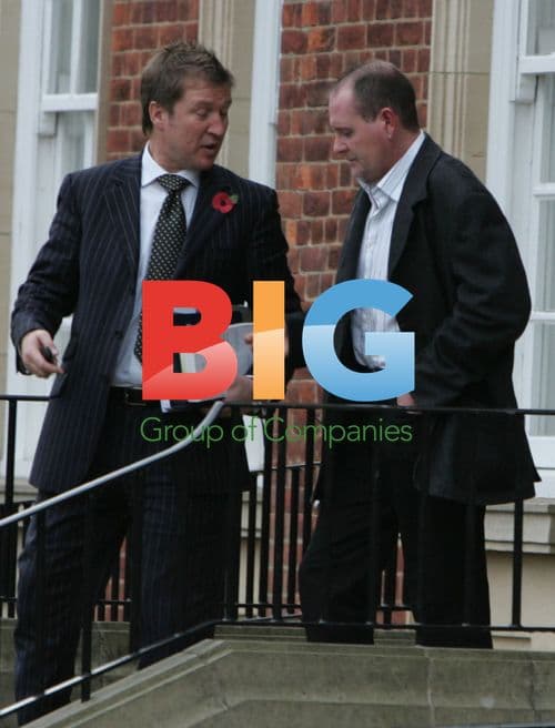 Paul Gascoigne Leaving Court