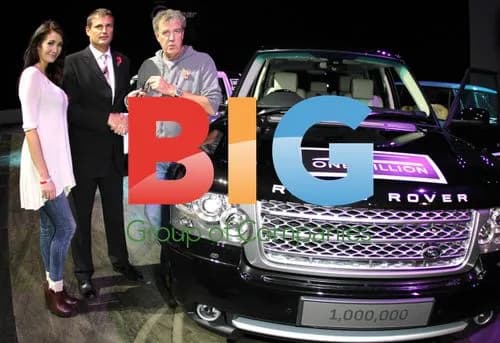 Jeremy Clarkson's 1,000,000th Range Rover