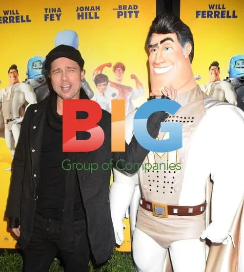 Brad Pitt at 'MegaMind' premiere
