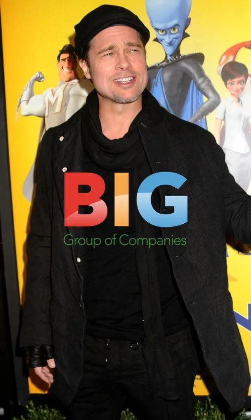 Brad Pitt at 'MegaMind' premiere