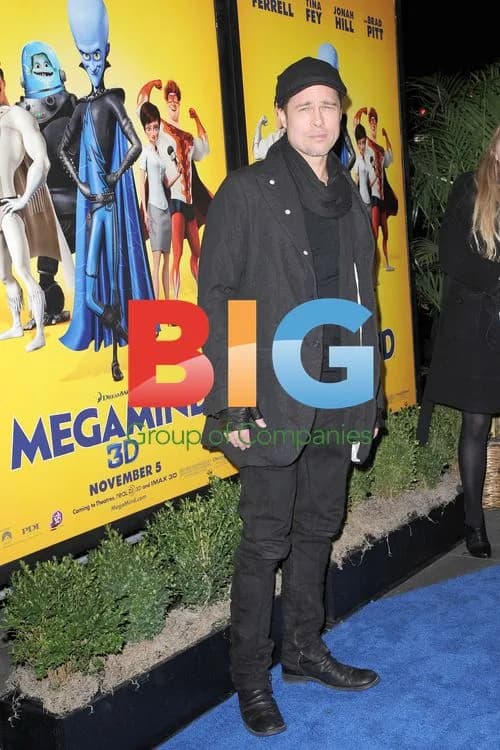 Brad Pitt at 'Megamind' Premiere
