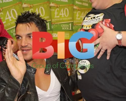 Peter Andre at Album Signing