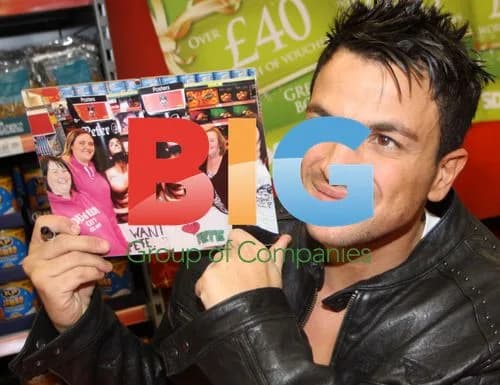 Peter Andre Album Signing