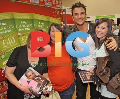 Peter Andre Album Signing