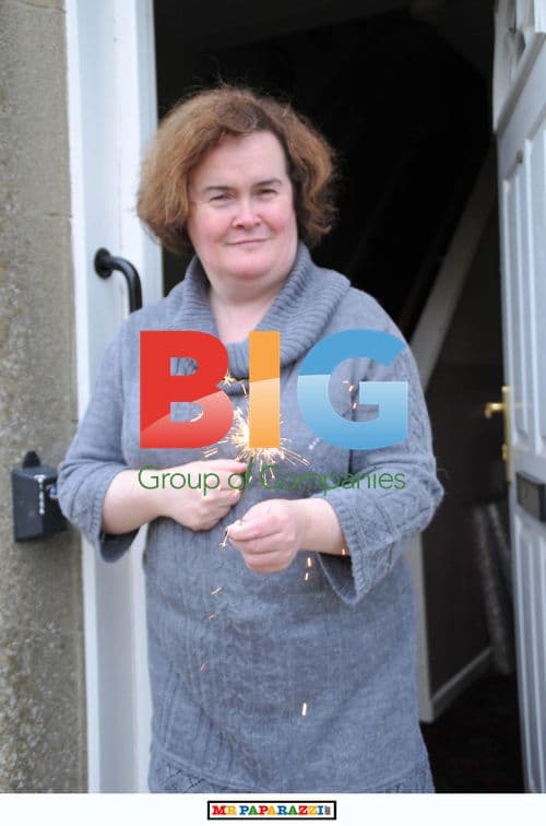 Susan Boyle Playing with Fireworks