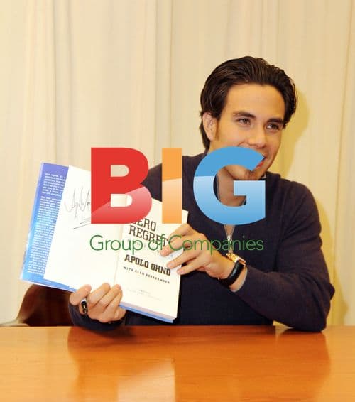 Apolo Ohno Book Signing