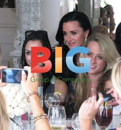 Kyle Richards & Farrah Richards-Umansky at Birthday Party