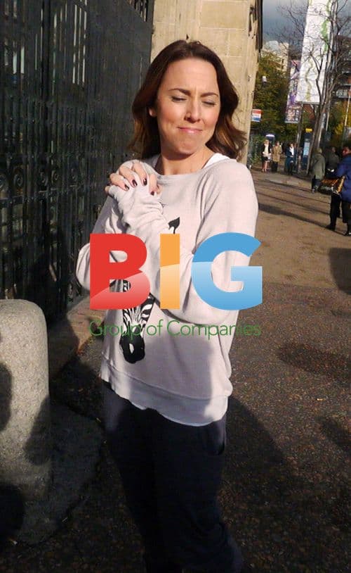 Mel C at London TV Studios
