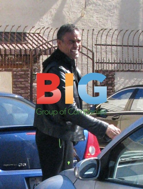 Athlete Rick Fox at DWTS Parking Lot