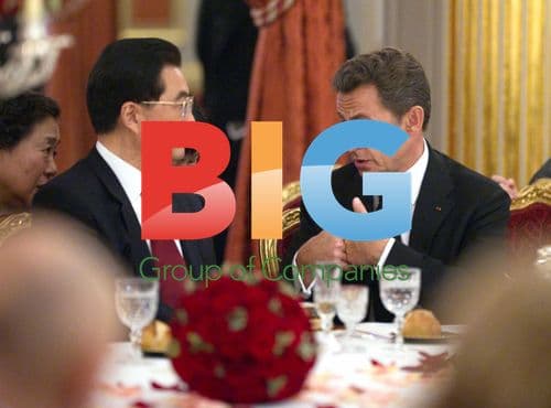 Nicolas Sarkozy and Carla Bruni at State Dinner