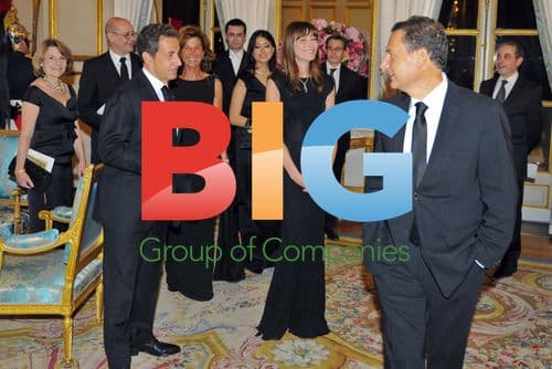 Sarkozy and Bruni at State Dinner