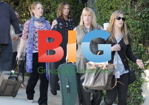 Steven Tyler boards limo in LA