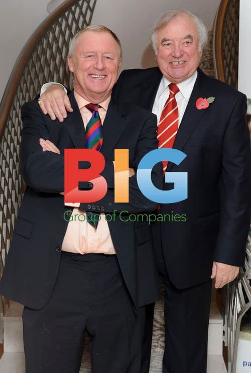 Chris Tarrant and Jimmy Tarbuck at Sir Terry Wogan Honour