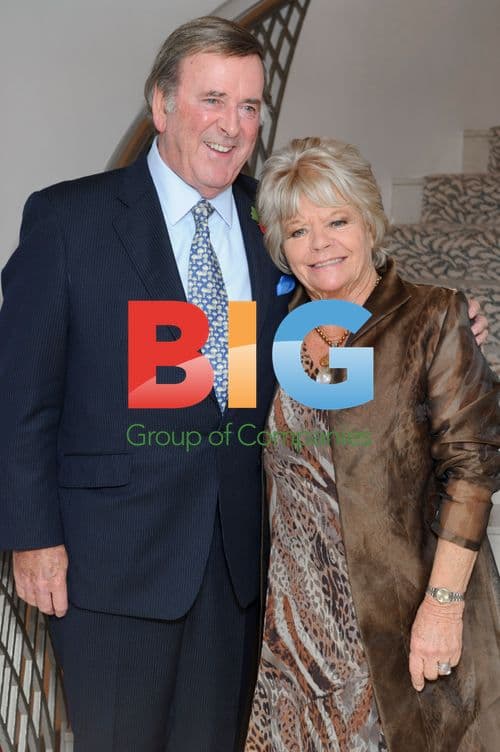 Terry Wogan and Judith Chalmers at charity event