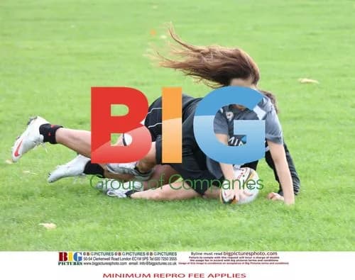 Gavin Henson and Katya Virshilas Practice Rugby