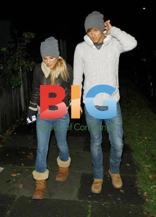 Mollie King and Andy Brown at Wimbledon Park