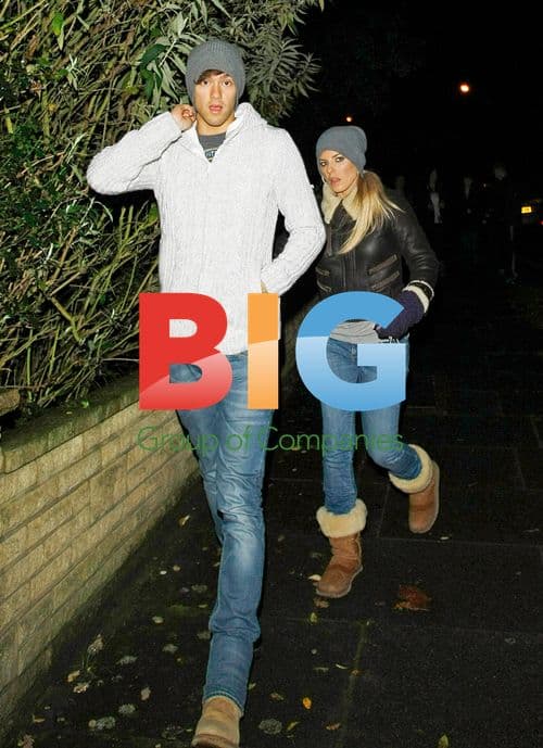 Mollie King and Andy Brown at Wimbledon Fireworks