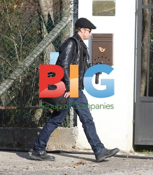 Brad Pitt scouts filming locations