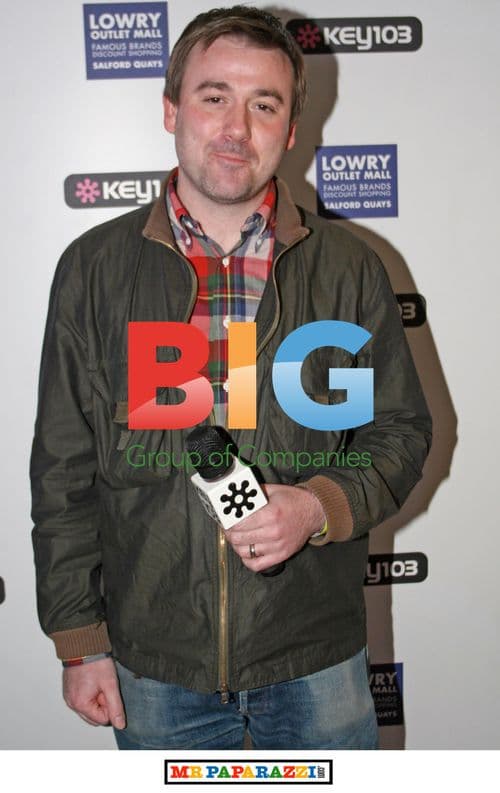 Graeme Hawley at Lowry Outlet Christmas Lights