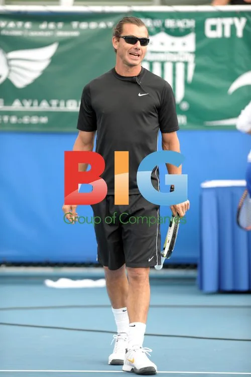 Gavin Rossdale at 2010 Pro-Celebrity Tennis Classic