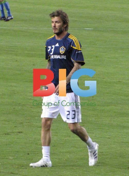 David Beckham LA Galaxy vs Seattle Sounders