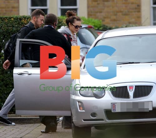 Kara Tointon and Artem Chigvintsev Leaving Home