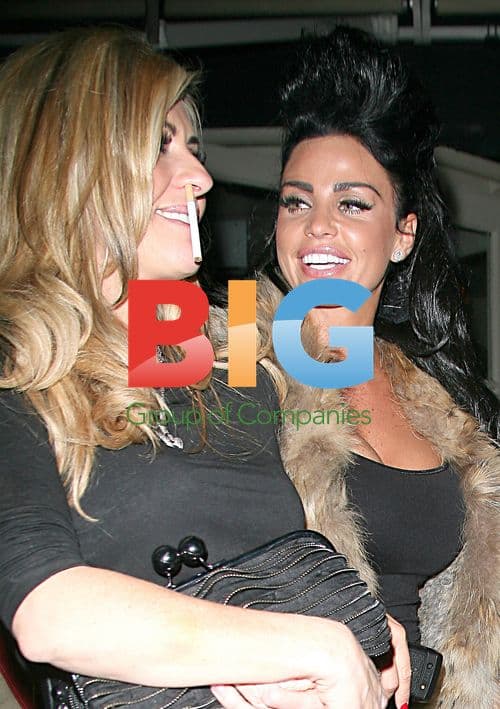 Katie Price and Dawn Ward Out at Gusto