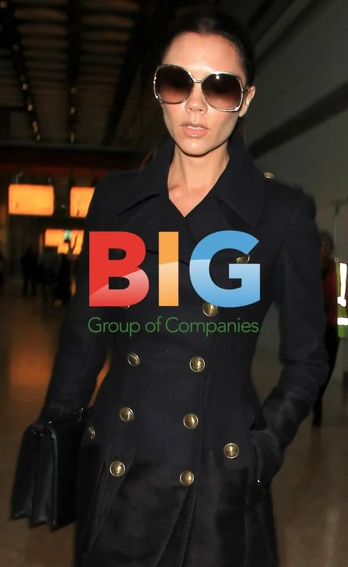 Victoria Beckham at London Airport