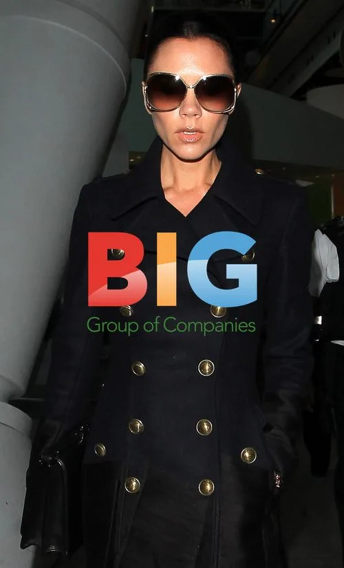 Victoria Beckham at London Airport