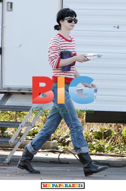 Krysten Ritter Filming 'BFF and Baby'