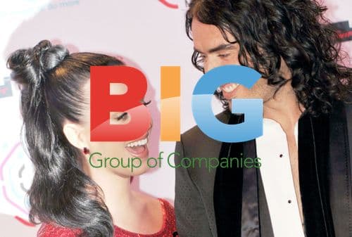 Katy Perry and Russell Brand at MTV Awards