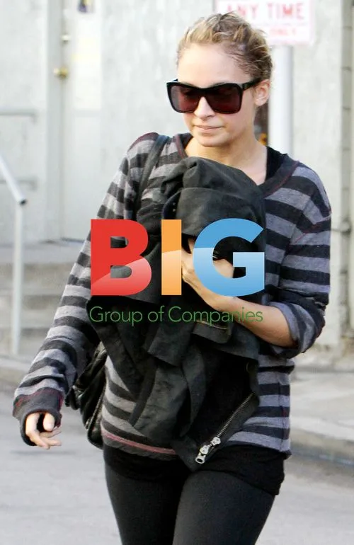 Nicole Richie leaves LA gym