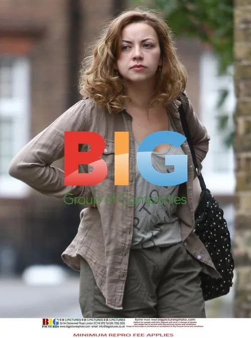 Charlotte Church outside London radio station
