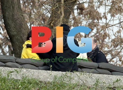 Angelina Jolie on set in Budapest