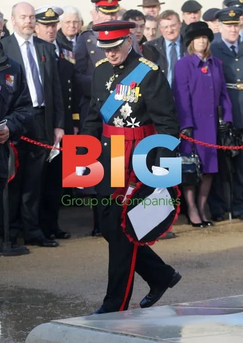 HRH Duke of Gloucester at Armistice Day Service