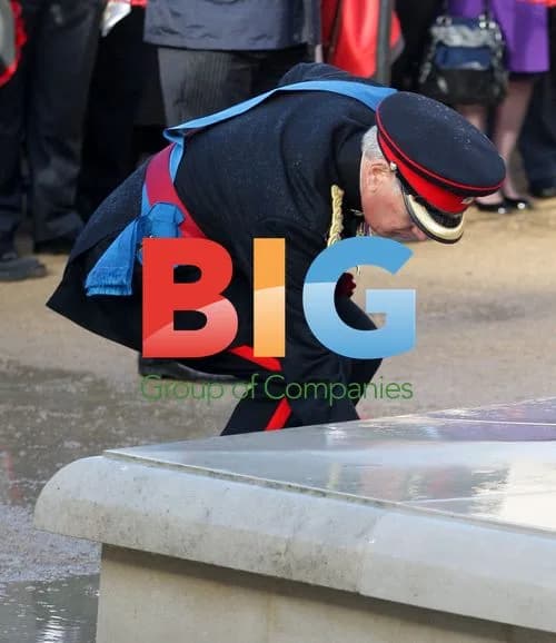 HRH Duke of Gloucester at Armistice Day Service