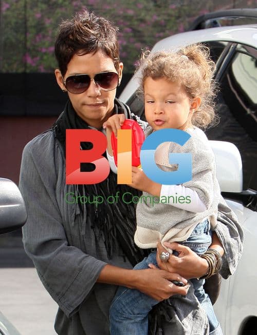 Halle Berry and daughter Nahla in LA