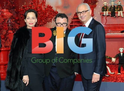 Kristin Scott Thomas and Alber Elbaz at Paris Printemps