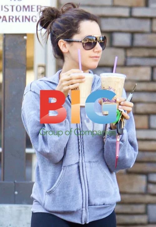 Ashley Tisdale Coffee Run